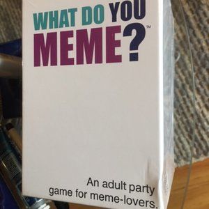 What Do You Meme? new, never opened adult game